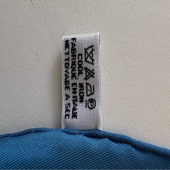 Longchamp Geometric Silk Scarf - Picture 6 of 6